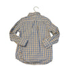 Gap Kids Yellow, White, Navy Check Button Down Shirt - Size S 6-7