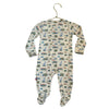 Magnetic Me Ivory Vehicle Print One-Piece PJ - Size 0-3 Mo