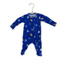 Angel Dear Blue Hanukkah Footie - Size NB