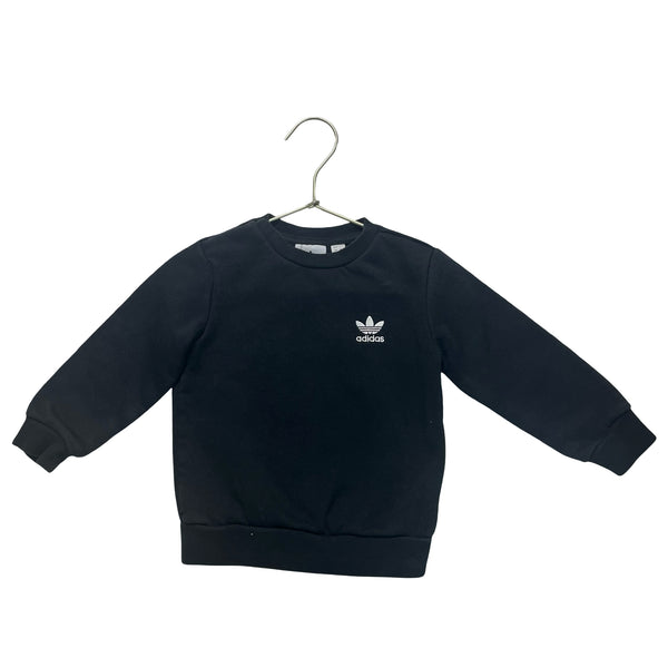 Adidas Black Sweatshirt - Size 18 Mo