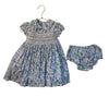 Question Everything Floral Smocked Dress & Bloomers - Size 18-24 Mo
