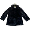 Urban Republic Black Faux Fur Jacket - Size M 5-6