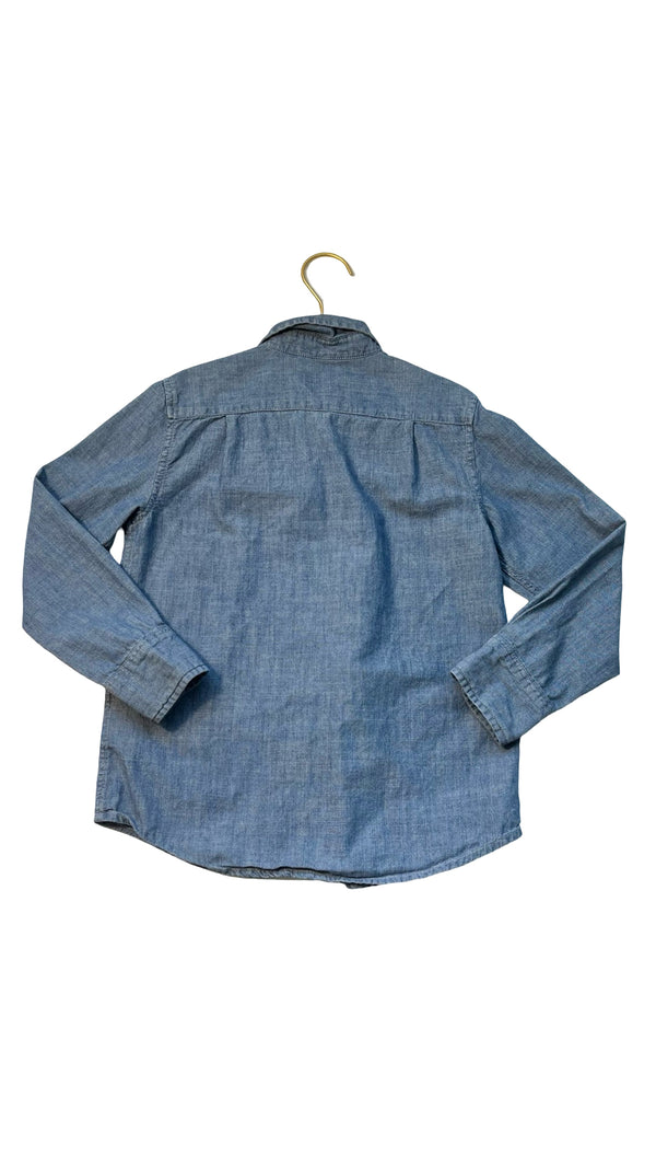 Crewcuts Chambray Button Down Shirt - Size 6-7