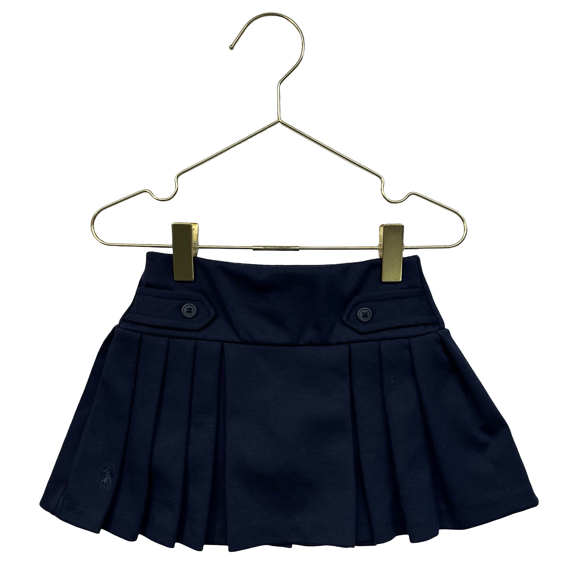 Polo Ralph Lauren Navy Pleated Skort Skirt - Size 2