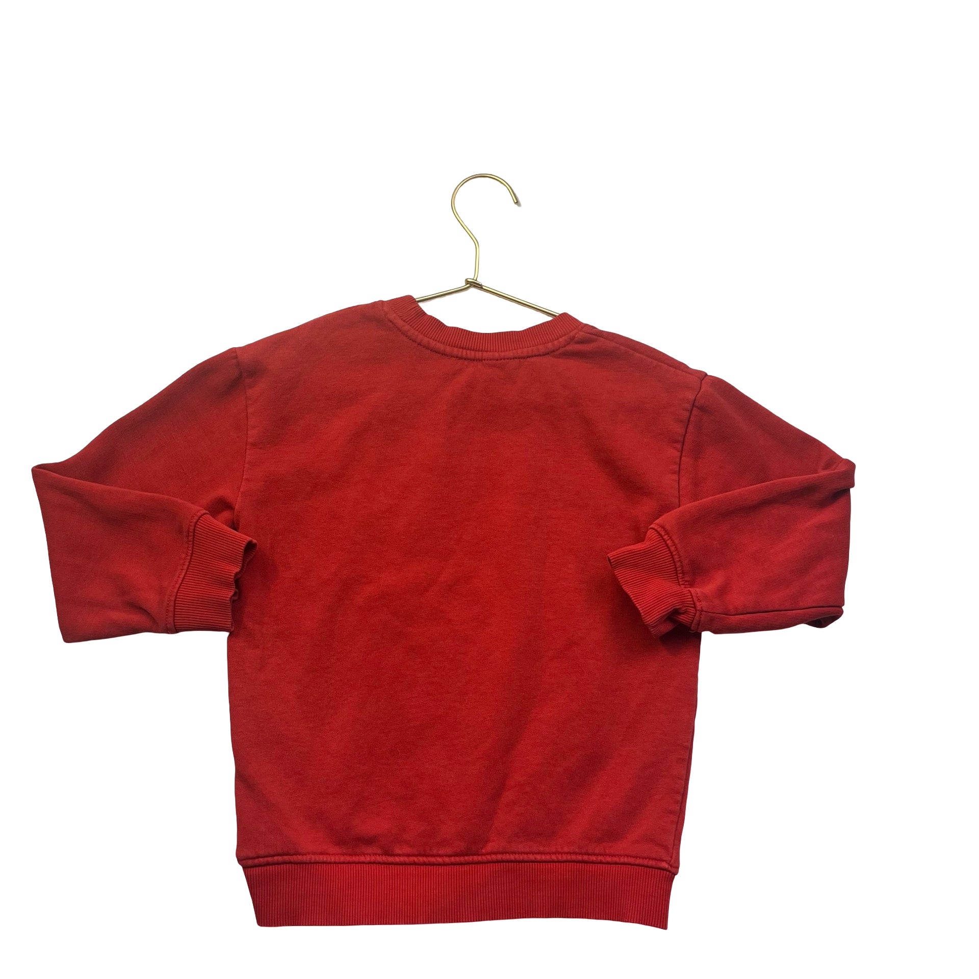H&M x Sonic The Hedgehog Red 'Knuckles' Sweatshirt - Size 5T-6