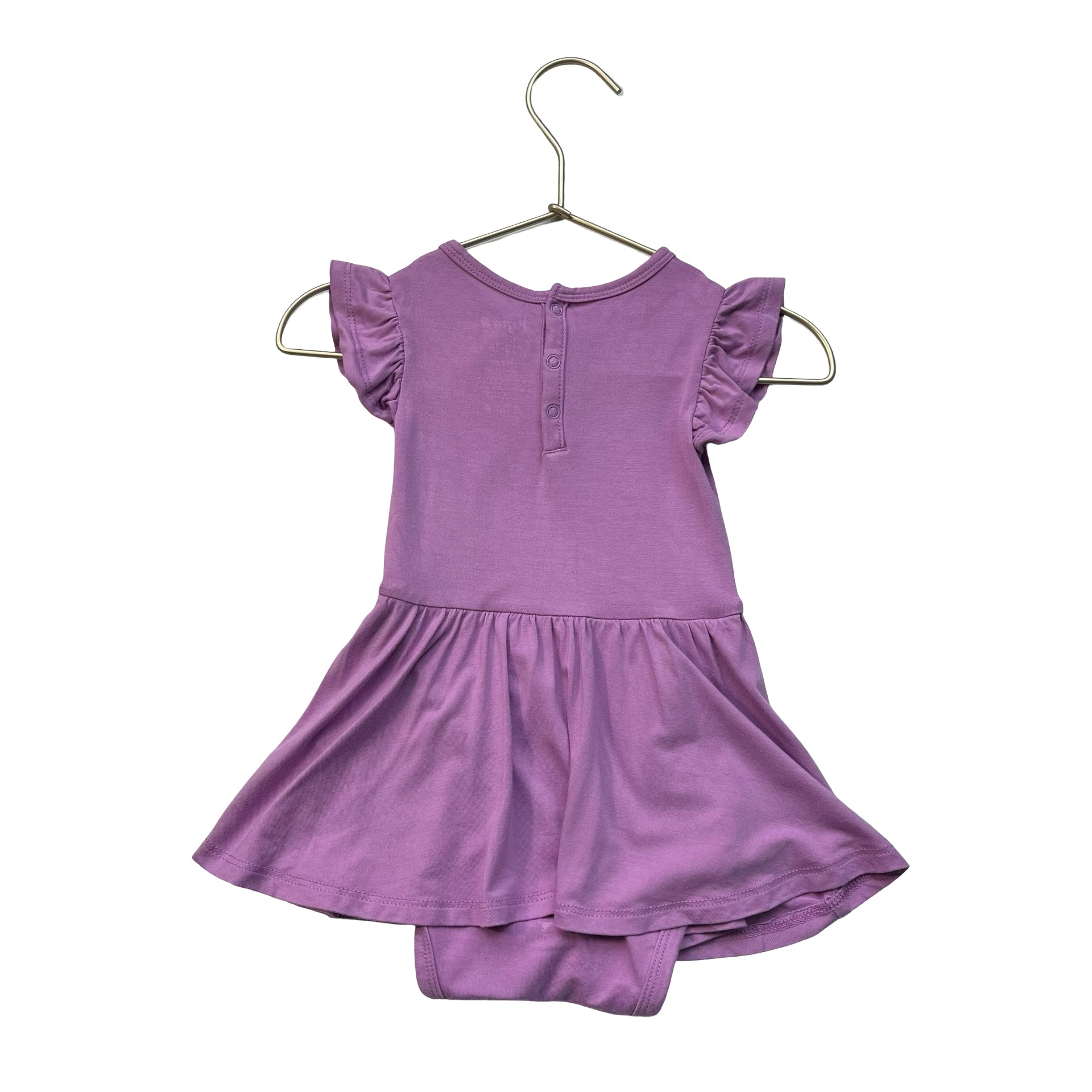 Kyte Lavender Bodysuit Dress - Size 12-18 Mo