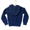 DKNY Navy Hooded Chenille Sweater - Size 4T
