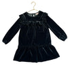 Cat & Jack Dark Green Velour Dress - Size 5T