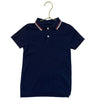Crewcuts Navy Polo Shirt - Size 4-5