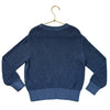 Gap Kids Blue & Navy Pattern Cotton Sweater - Size S 6-7