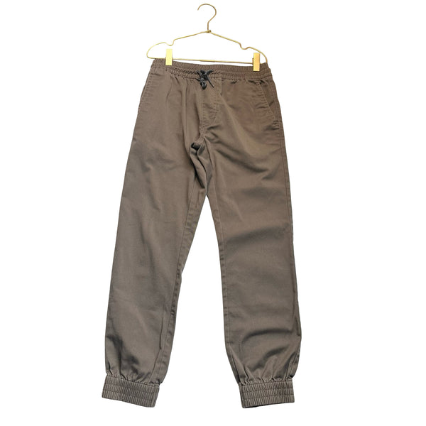 Volcom Brown Chino Jogger Pants - Size M 10Y