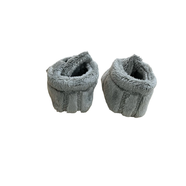 UGG Gray Fuzzy Booties - Size 0-1