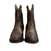 Roper Copper Glitter Leopard Print Cowgirl Boots - Size 7