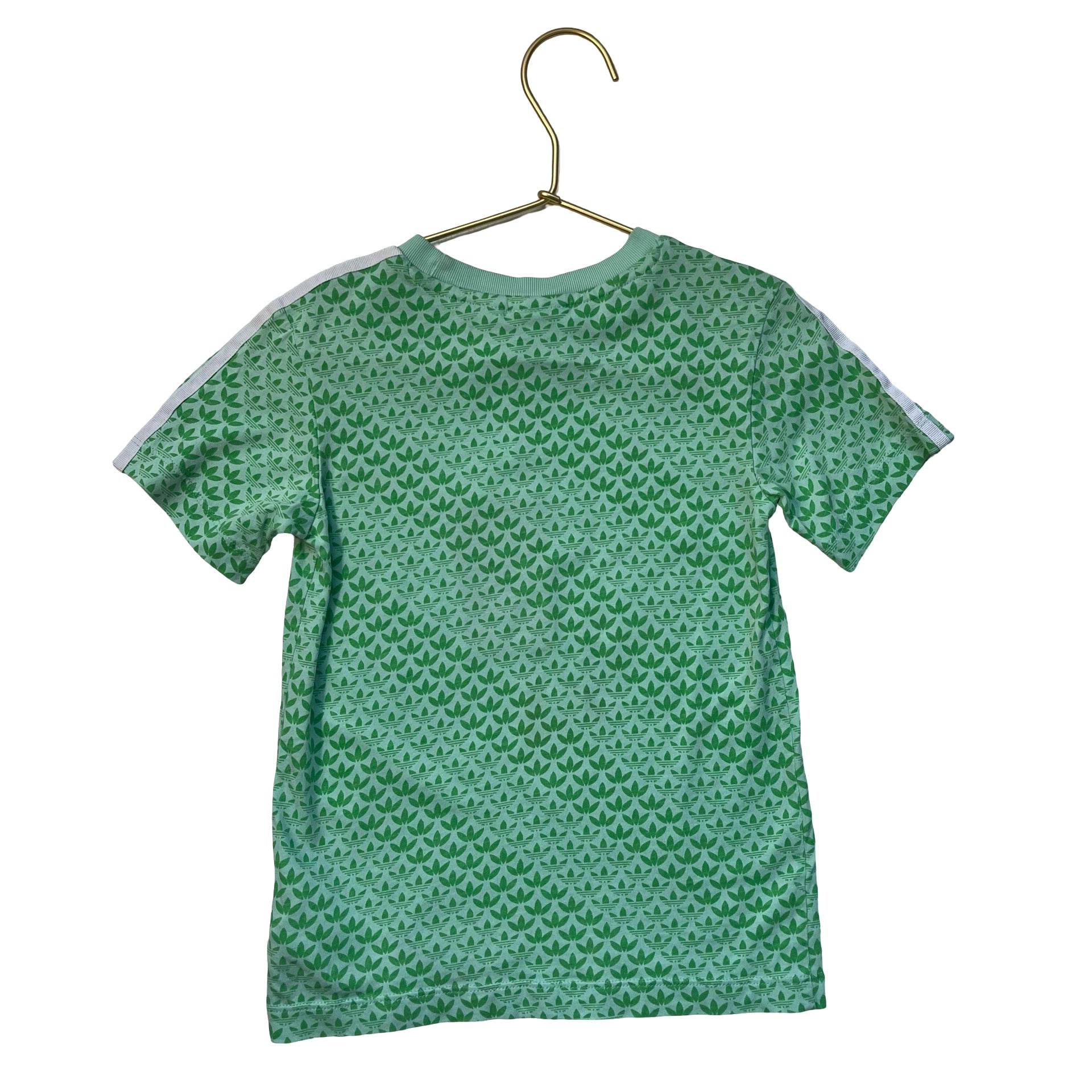 Adidas Green Logo Print T-Shirt - Size 3T