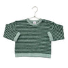 Hanna Andersson Green Striped Sweater - Size 3T