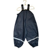 Polarn O. Pyret Navy Rain Bib - Size 1-2Y