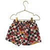 Zara x Hot Wheels Ivory, Red, Black Swim Trunks - Size 4-5
