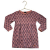 Babyface Dusty Pink & Purple Flower Print Dress - Size 4