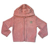 Inextenso Pink Fleece Hooded Jacket - Size 4