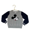 Janie and Jack x Disney Gray & Navy Mickey Mouse Cotton Sweater - Size 18-24 Mo
