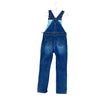 Boden Embroidered Rainbow Denim Overalls - Size 6-7Y