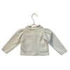 Janie and Jack Ivory Gold Button Cardigan - Size 6-12 Mo