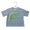 Zara Light Blue 'See You' Alligator Graphic T-Shirt - Size 18-24 Mo