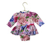Posh Peanut Floral Swim Suit - Size 6-12 Mo