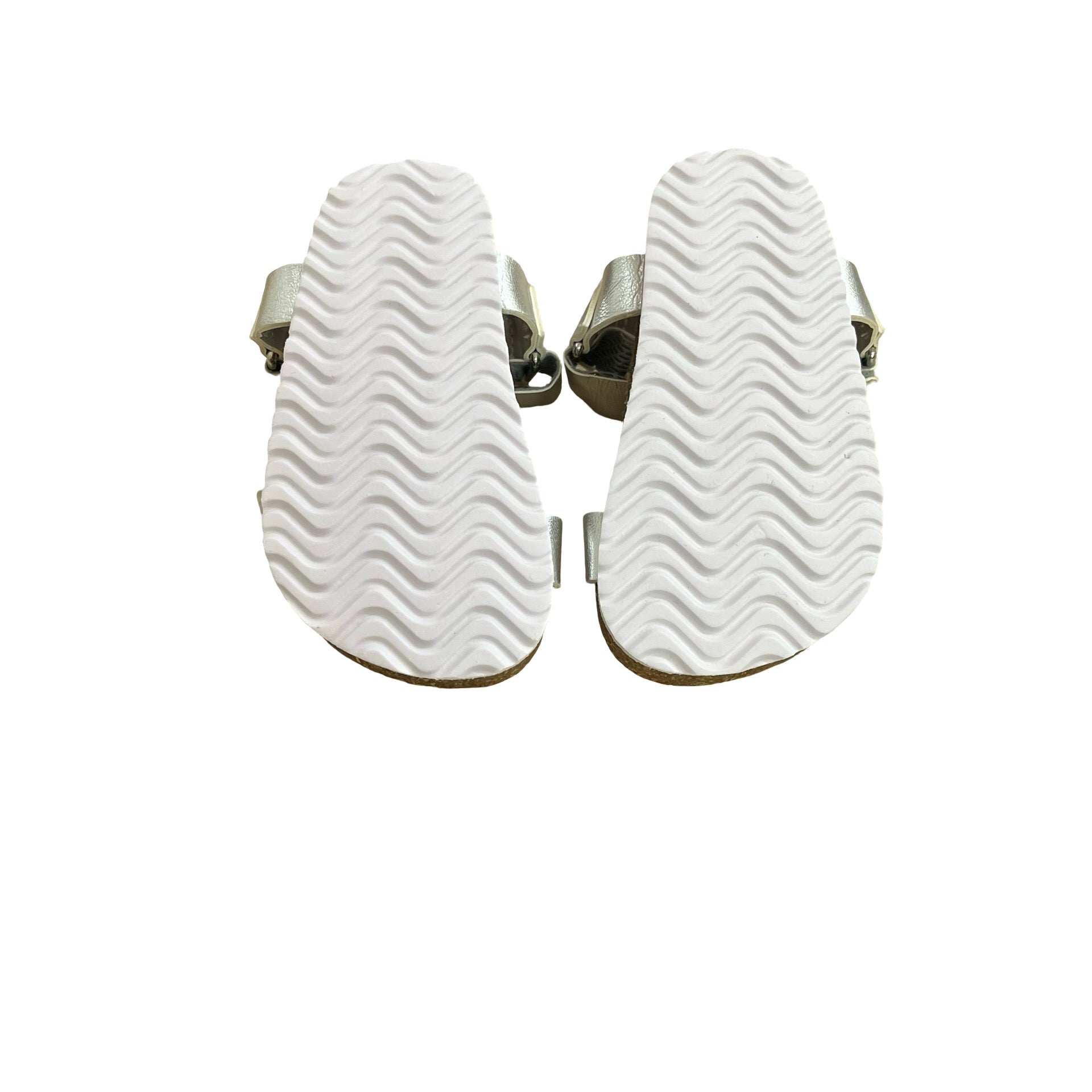 Old Navy Silver Metallic Sandals - Size 6