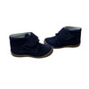 Geppettos Navy Suede Velcro Ankle Boots - Size 24 (8)
