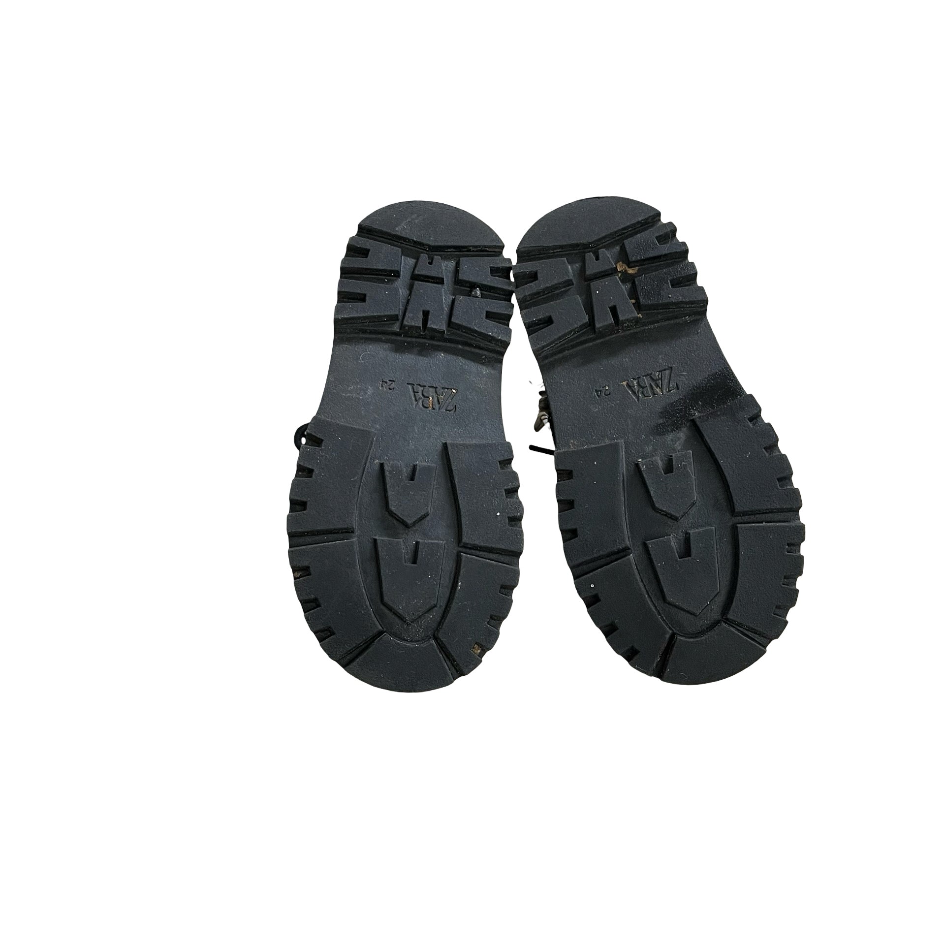 Zara Black Heart Boots - Size 24 (8)