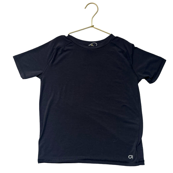 GapFit Black Athletic T-Shirt - Size S 6-7