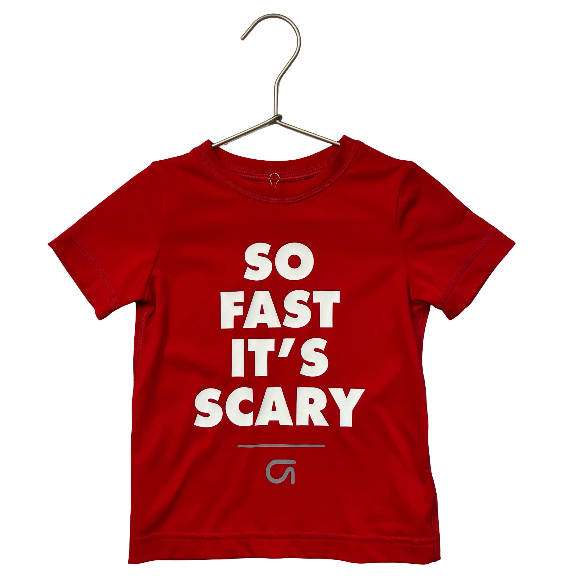 Gap Fit Red 'So Fast It's Scary' Athletic T-Shirt - Size 2Y