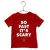Gap Fit Red 'So Fast It's Scary' Athletic T-Shirt - Size 2Y