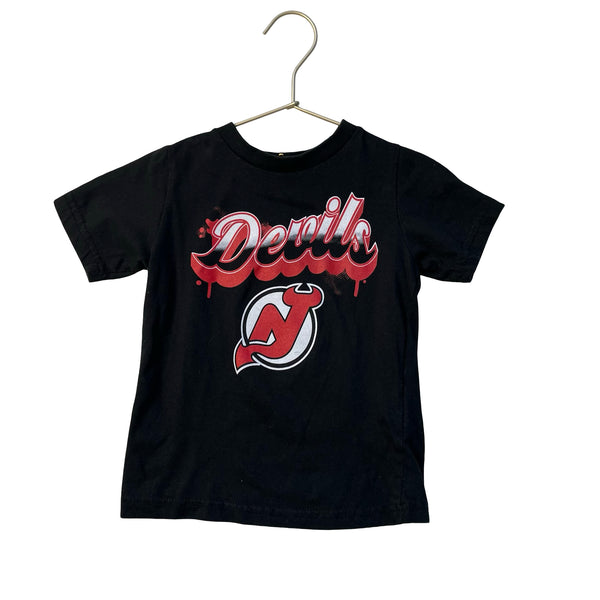 Outer Stuff Black & Red NJ Devils T-Shirt - Size 3T