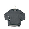 Lacoste Gray & Green Cotton-Wool Blend Sweater - Size 4