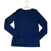 Crewcuts Navy Sequin Candy Cane Shirt - Size M 8-9