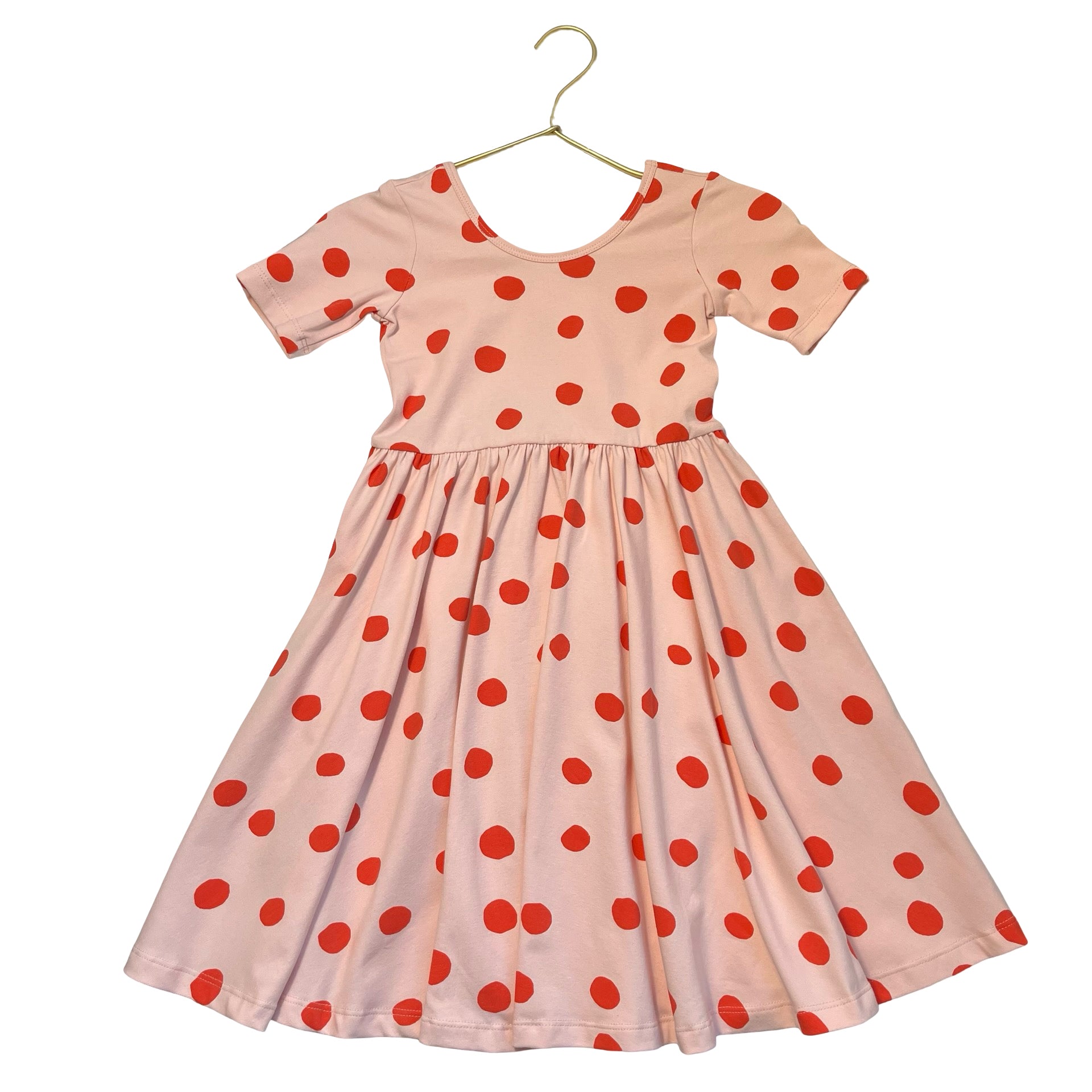 Alice + Ames Pink Dot Dress - Size 7