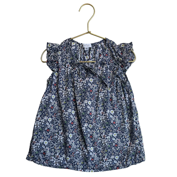 Neige Navy Floral Blouse - Size 5