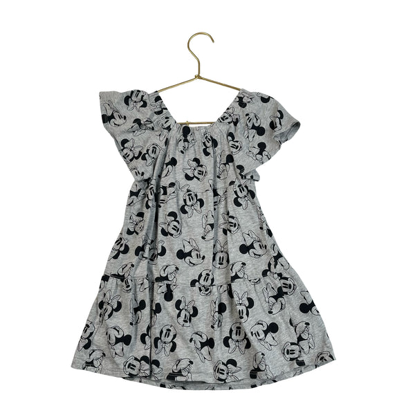 Baby Gap x Disney Gray & Black Minnie Mouse Dress - Size 4
