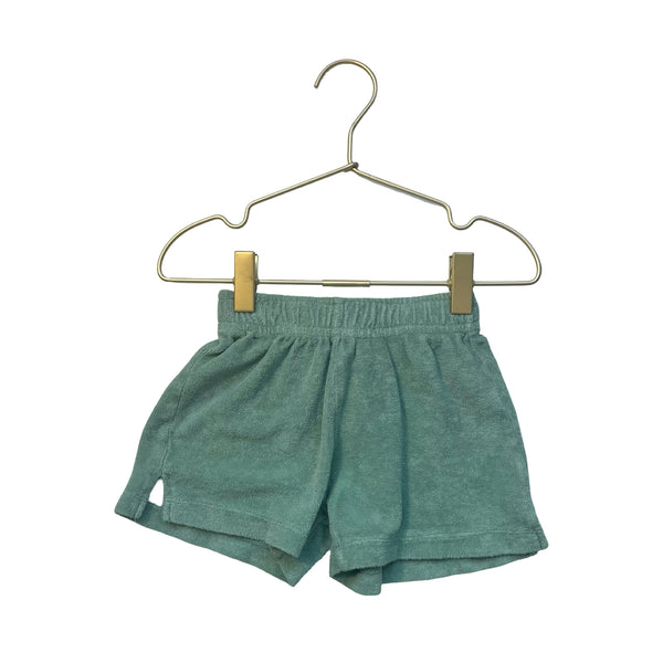 Zara Mint Green Terry Shorts - Size 4