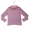Misha & Puff Pink Tie-Collar Top - Size 6Y