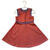 Janie and Jack Coral & Blue Dress - Size 5