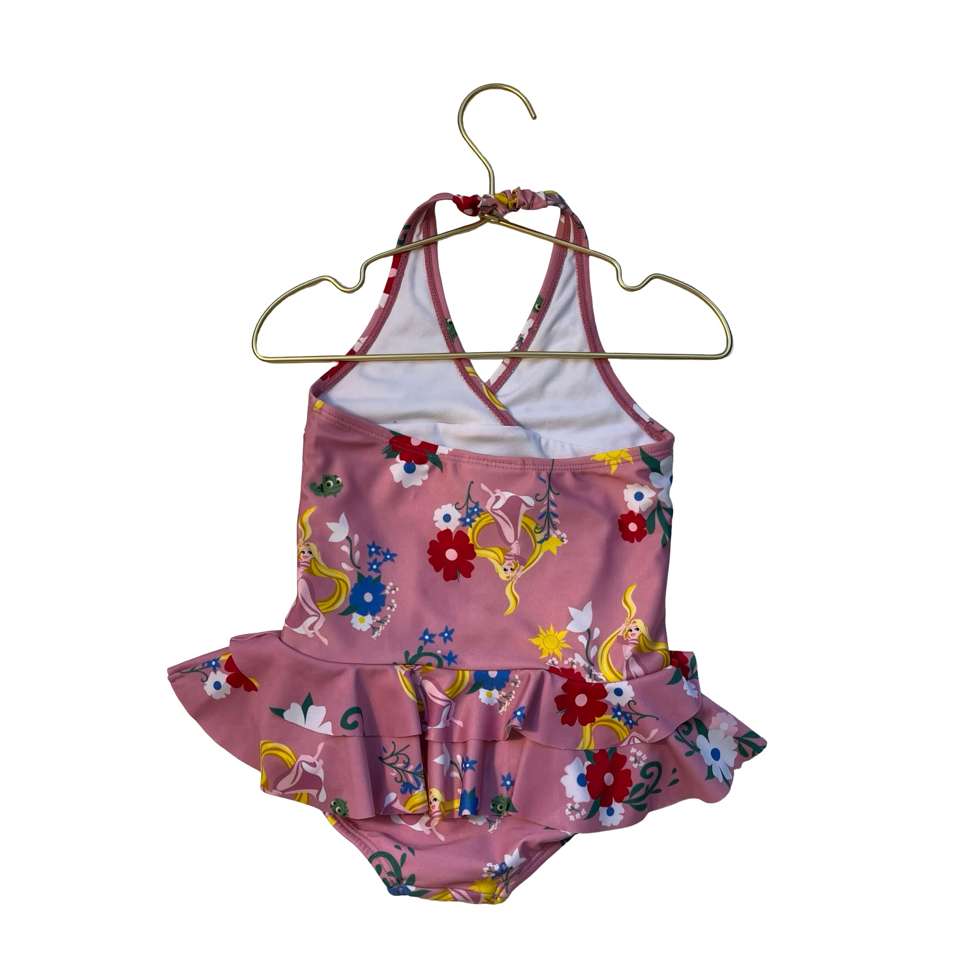 Hanna Andersson x Disney Pink Rapunzel Swim Suit - Size 3