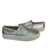 Old Soles Gold & Ivory Pin Dot Slip On Sneakers - Size 27 (10)