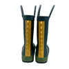 Cat & Jack Green & Yellow Dino Spike Rain Boots -  Size 7