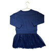 Crewcuts Navy Sweatshirt & Tulle Dress - Size 5