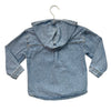 Zara Denim Hooded Shacket Jacket - Size 5