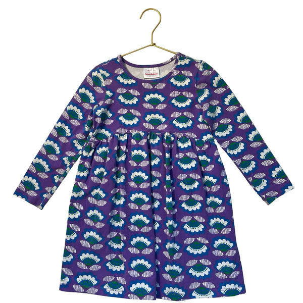 Hanna Andersson Purple Print Dress - Size 5