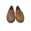 Marc Joseph Brown Leather Star Loafers - Size 12
